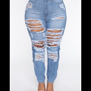 Women’s plus size jeans